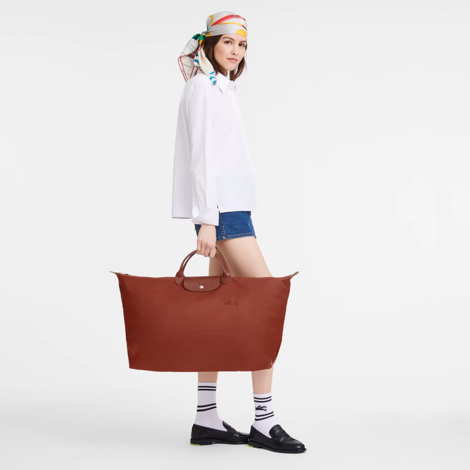 Reisetasche M Le Pliage Green*Longchamp Fashion