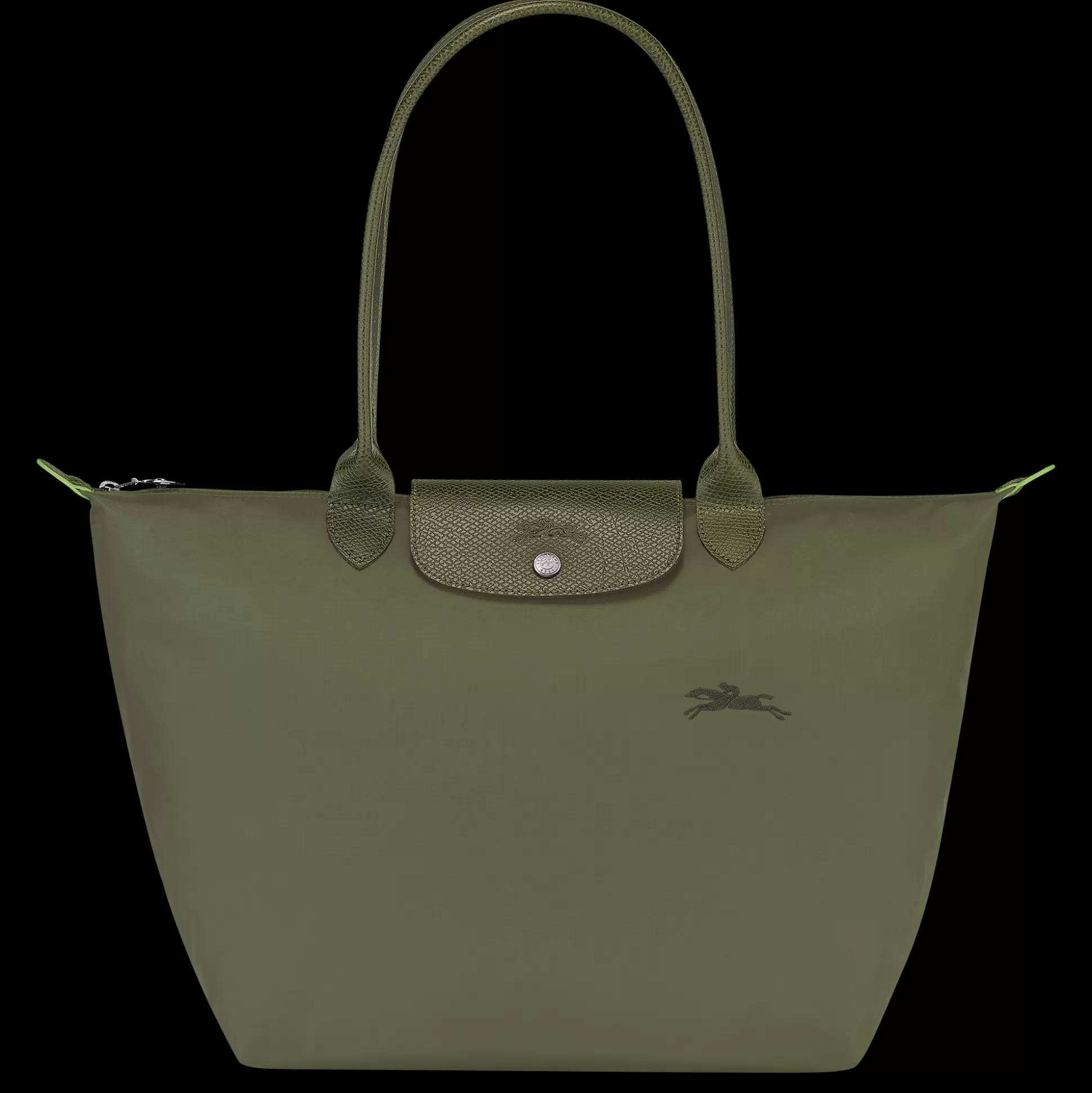 Shopper L Le Pliage Green*Longchamp Hot